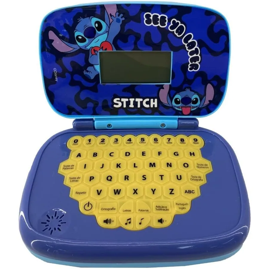 Laptop Infantil Bilíngue do Stitch — imagem 1