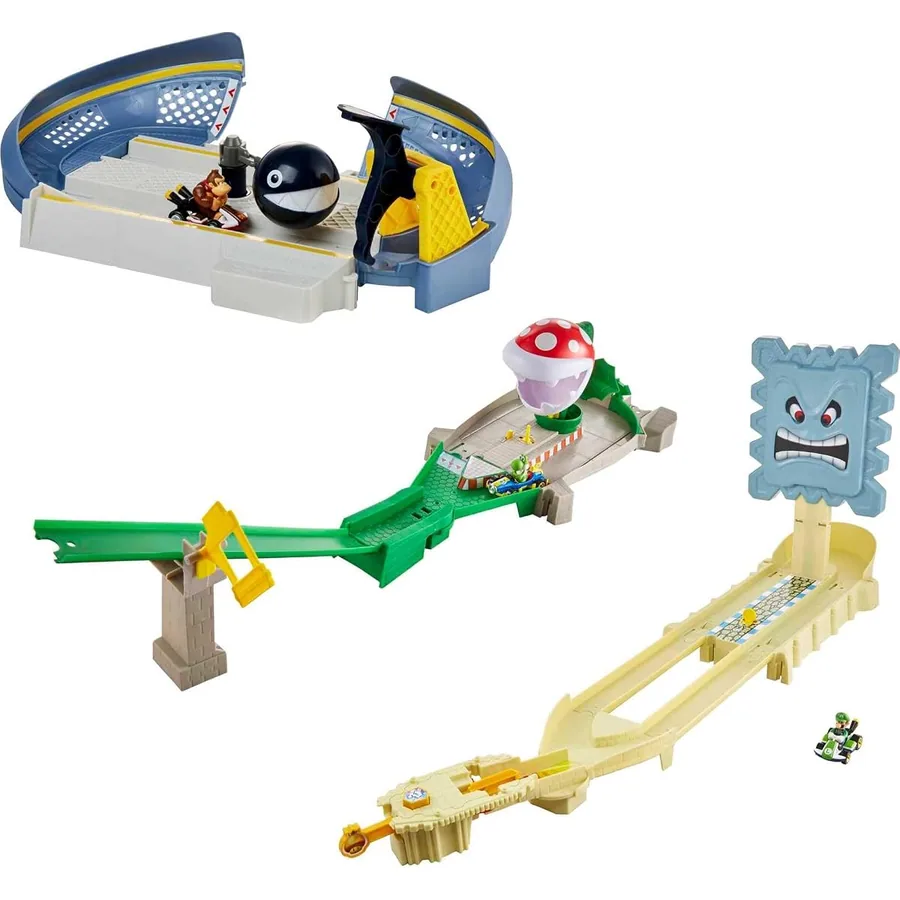 Pista Hot Wheels Mario Kart Thwomp — imagem 1