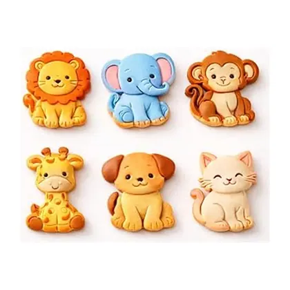 Kit Confeitaria Infantil com Massinha e Moldes