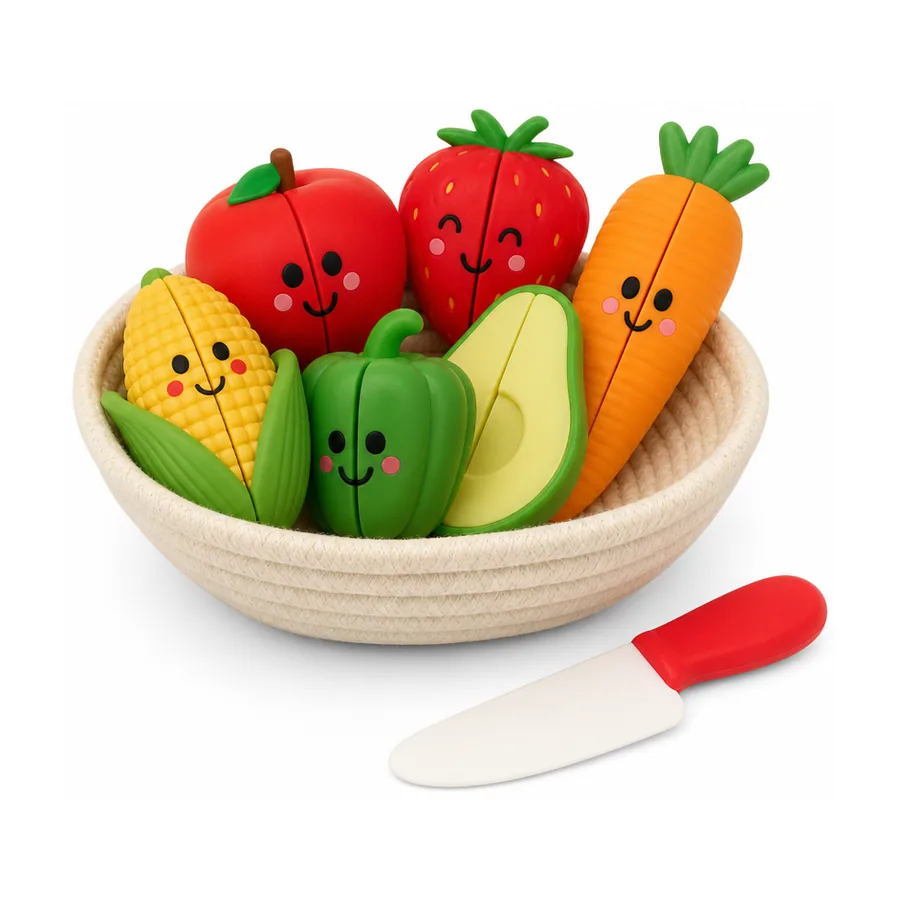 Kit Frutas e Legumes de Cortar — imagem 1