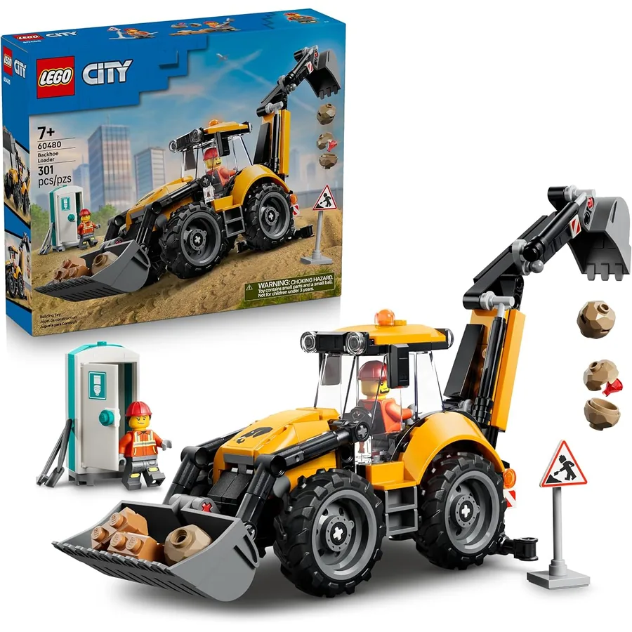 LEGO City Retroescavadeira Amarela — imagem 1