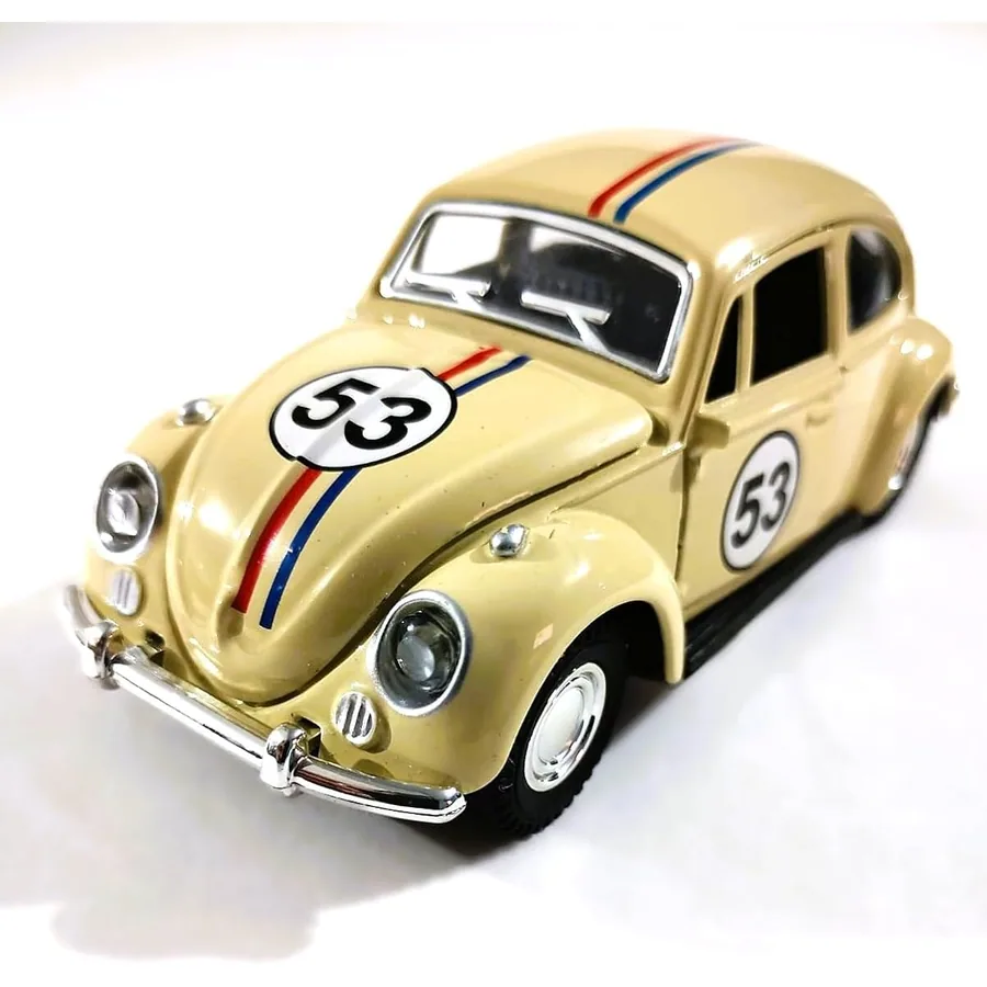 Miniatura Fusquinha 53 de Ferro Escala 1:32 com Fricção — imagem 1