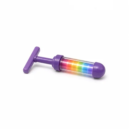 Minipistola de Água Arco-Íris com LED