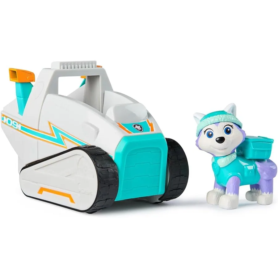 Boneco Everest 6 cm com Veículo da Patrulha Canina — imagem 1