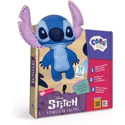 Boneco Stitch de Feltro