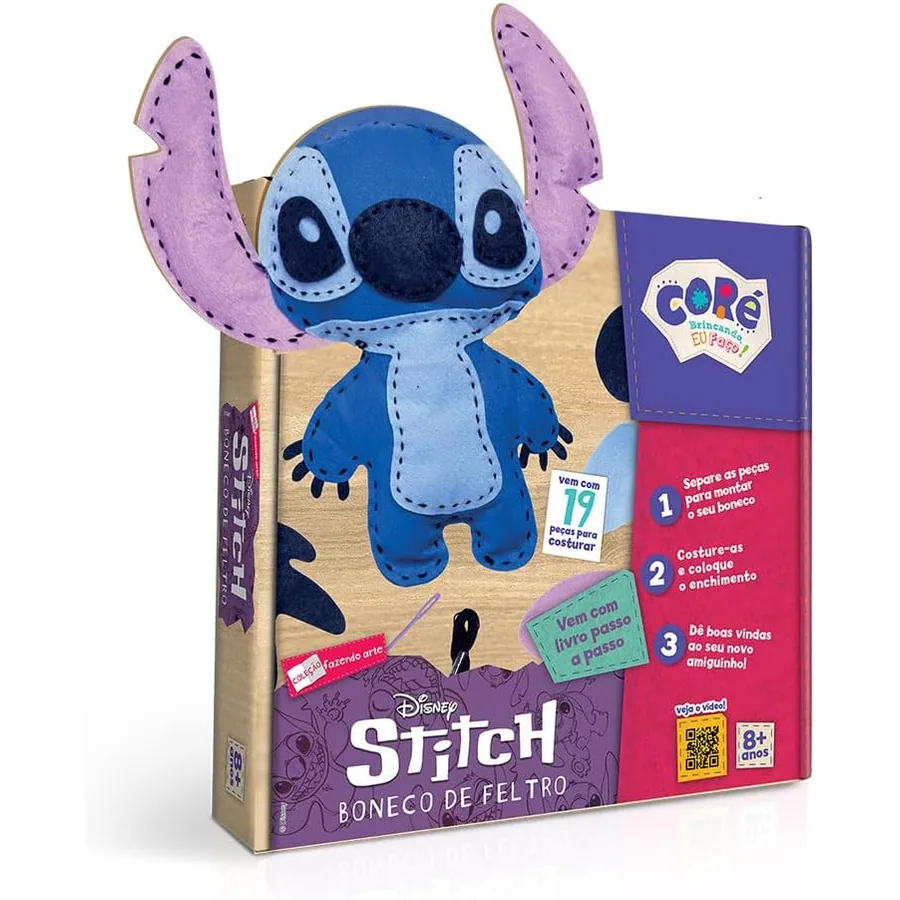 Boneco Stitch de Feltro — imagem 1
