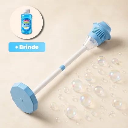 Super Lançador de Bolhas com LED e 3 Alturas