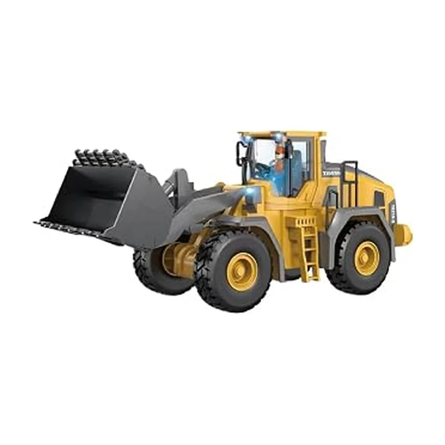 Trator Agrícola de Controle Remoto com Reboque — imagem 1