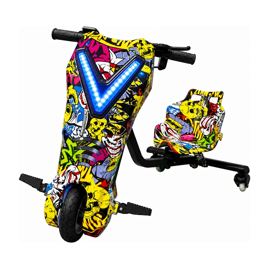 Triciclo Drift Elétrico Infantil 350W + Capacete de Brinde — imagem 21