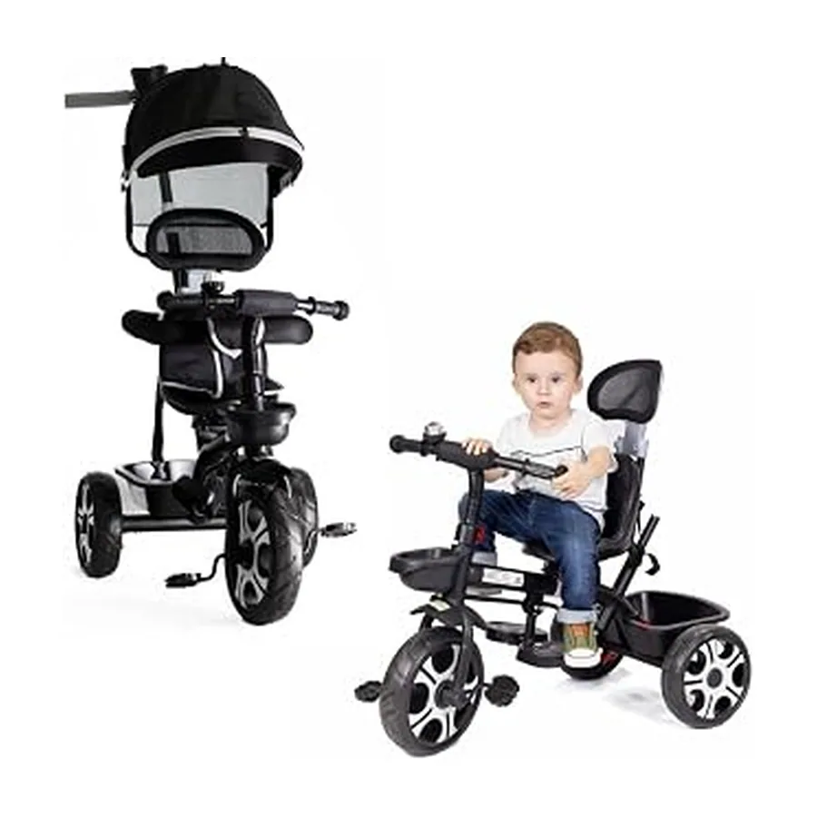 Triciclo Infantil com Haste de Empurrar — imagem 1
