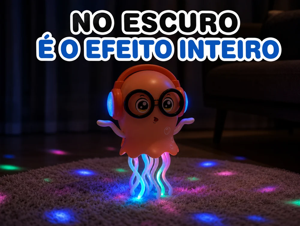 No escuro é o efeito inteiro