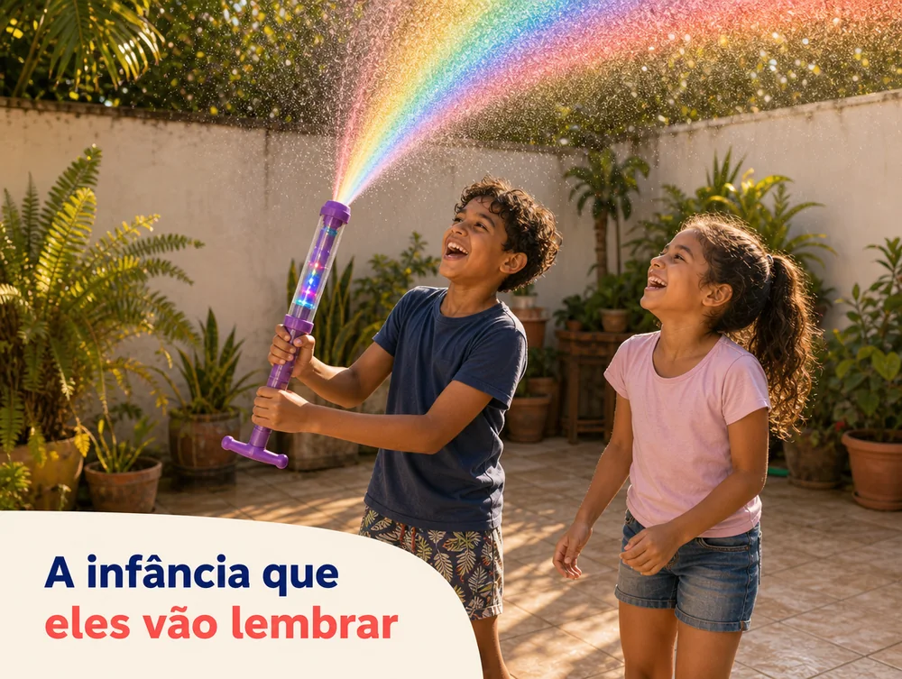 A infância que eles vão lembrar