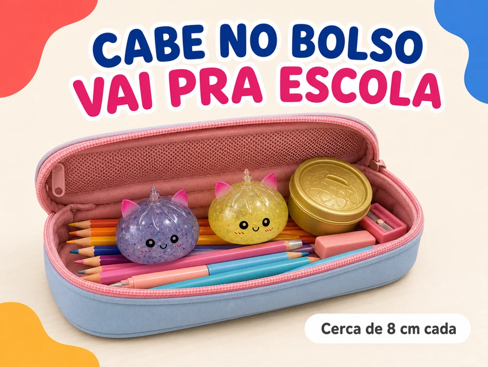 Cabe no bolso, vai pra escola