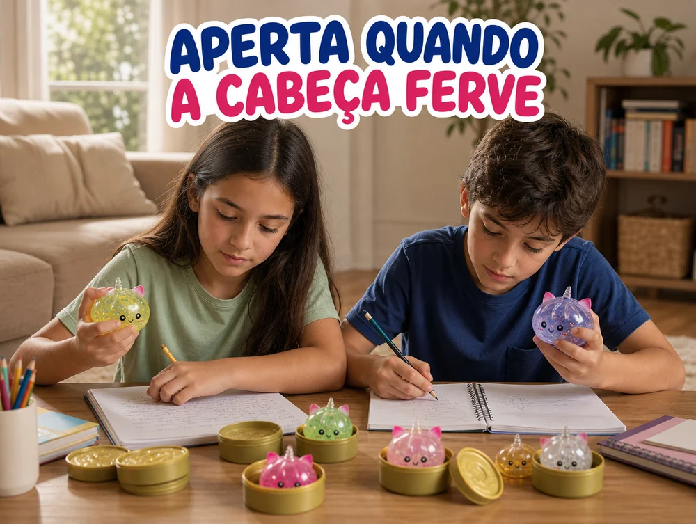 Aperta quando a cabeça ferve
